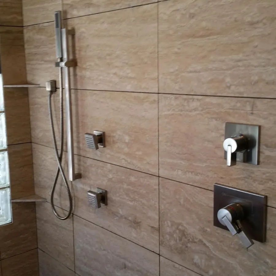 Shower fixture installation for Water Heater Replacement in Yeadon